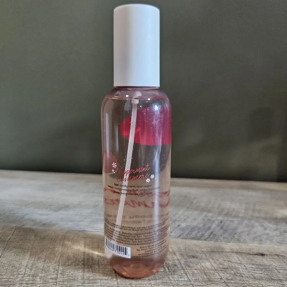Lot Of 5 EOS 2025 Peppermint Cashmere Body Mist 6 Fl oz Brand New Set of Five